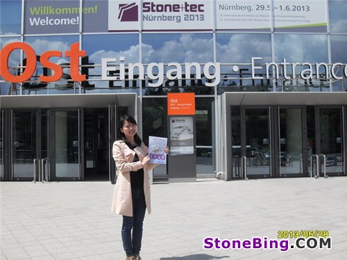 StoneBing at Stone+tec Nuremberg 2013