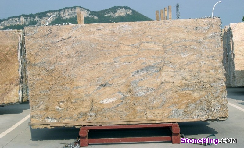 Juparana Arandis Granite Slab