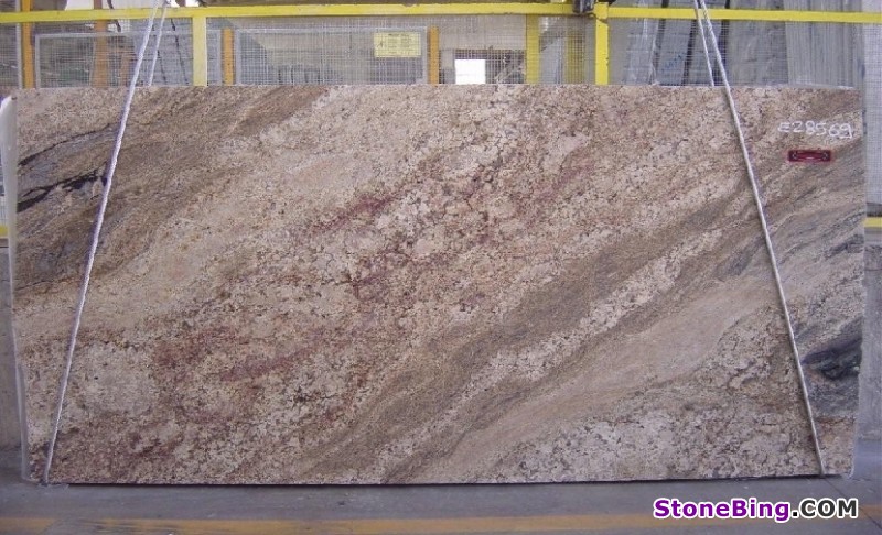 Silver Cream Granite Slab