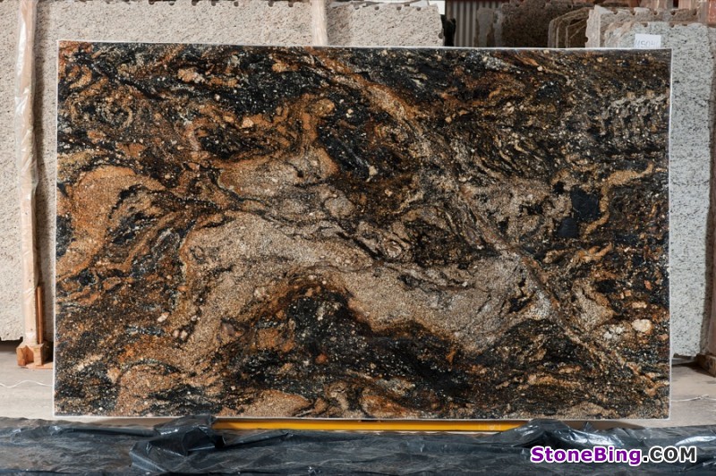 Golden Galaxus Granite Slab