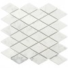 Carara Bianco Diamond Mosaic