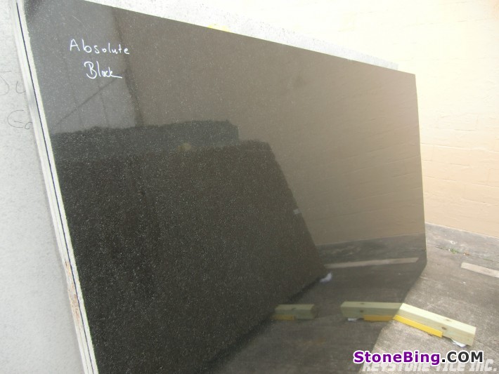 Absolute Black Granite Slab