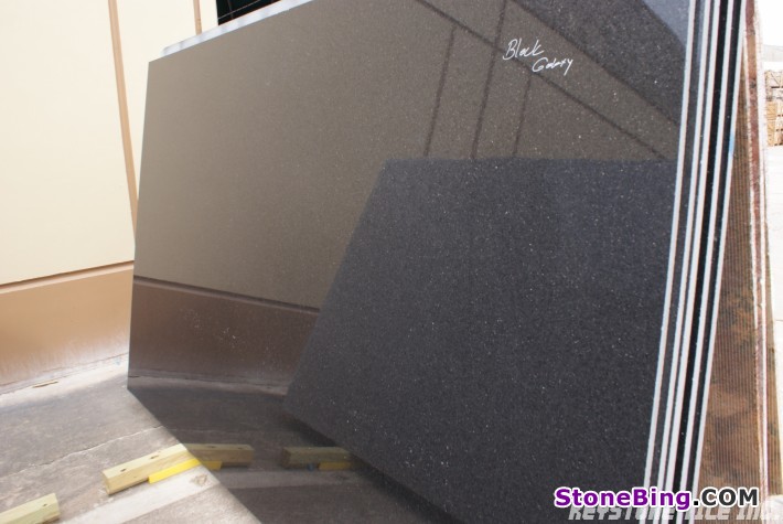 Black Galaxy Granite Slab