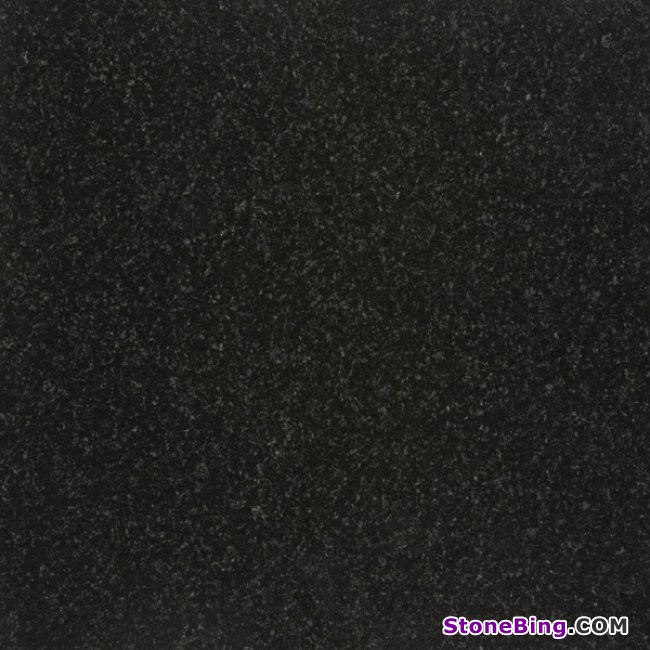 Jet Black Granite Tile