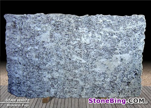 Dunas White Granite Slab