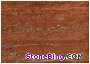 Red Travertine Tile