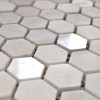 Cyprus White Marble Mosaic