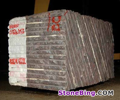 Purple Rain Granite Block