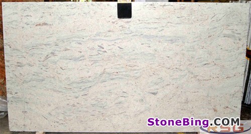 River White Granite Slab