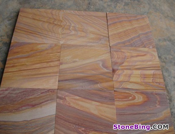 Rainbow Sandstone Tile