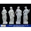 Marble Four Season Lady Statue