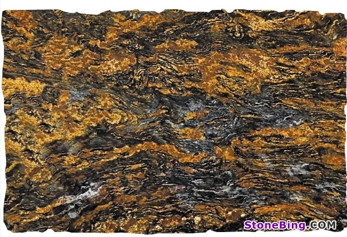 Blue Fire Granite Slab