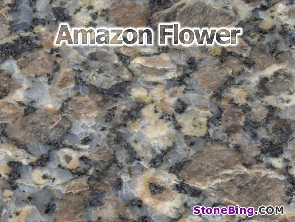 Amazon Flower Granite Tile