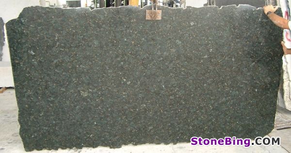 Peacock Green Granite Slab