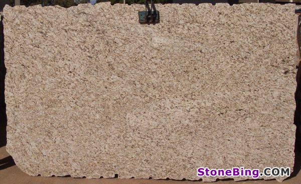 Yellow Ornamental Granite Slab