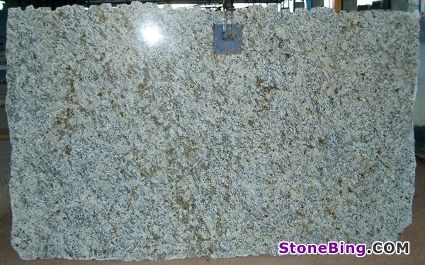 Yellow Fuego Granite Slab