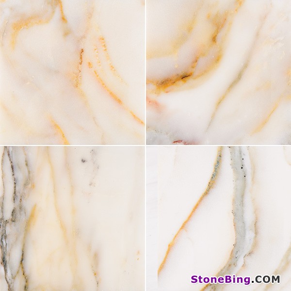 Calacatta Yellow Marble Tile