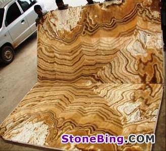 Tiger Honey Onyx Slab