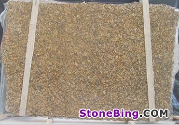 Giallo Fiorito Granite Slab