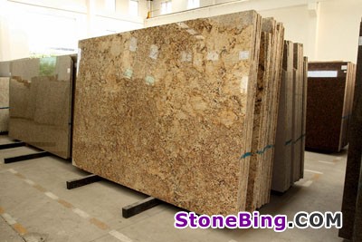 Golden Persa Granite Slab