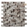 Silver Travertine Mosaic