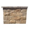 Noce Travertine Garden Wall Stone