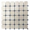 Krem Beige Marble Mosaic