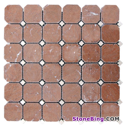 Burdur Brown Marble Mosaic