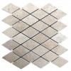 Light Travertine Diamond Mosaic
