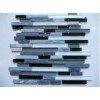 Glass Mix Stone Stripe Mosaic