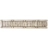 Jerusalem Grey Mosaic Border CTD J13