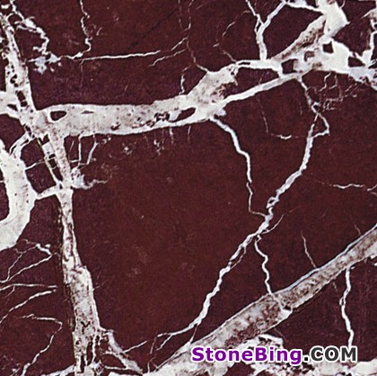 Rosso Lepanto Marble Tile