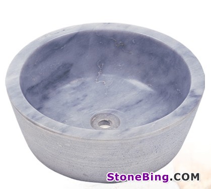 Afyon Grey Marble Sink