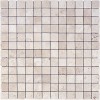 White Travertine Mosaic ALMOD 01