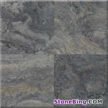 Silver Travertine Tile