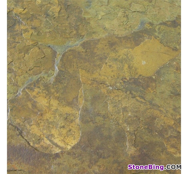 Autumn Gold Slate Tile