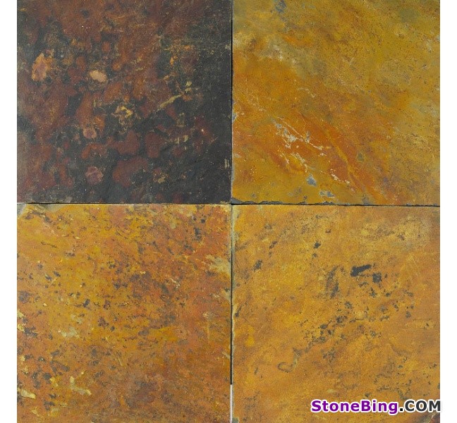 Sunburst Slate Tile