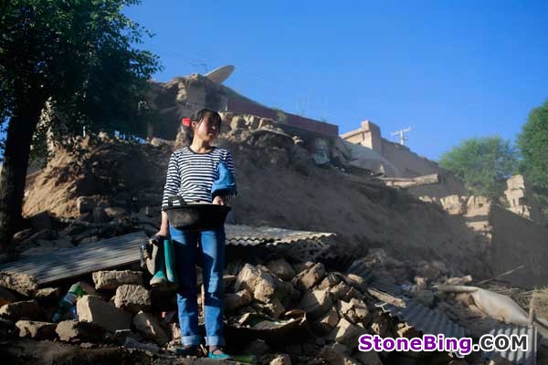 Villages reduced to rubble by deadly quake