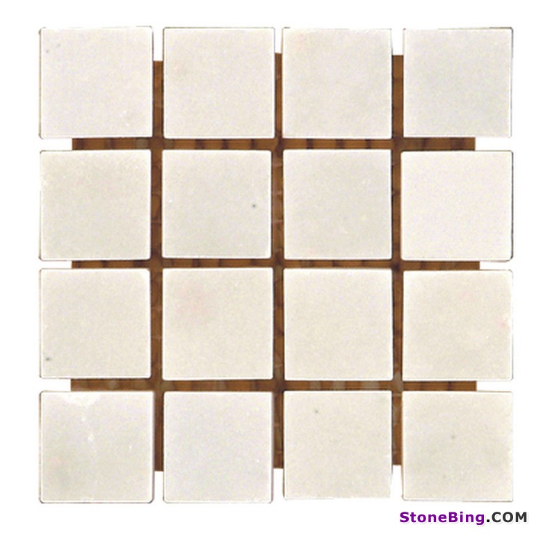 Afyon White Marble Mosaic