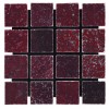 Rosso Laguna Marble Mosaic