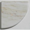 Afyon Sugar Marble Corner Shelf