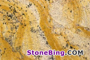 Giallo Medusa Granite Tile