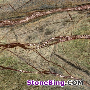Rain Forest Green Marble Tile
