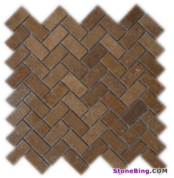 Noce Travertine Mosaic DM-042-02  