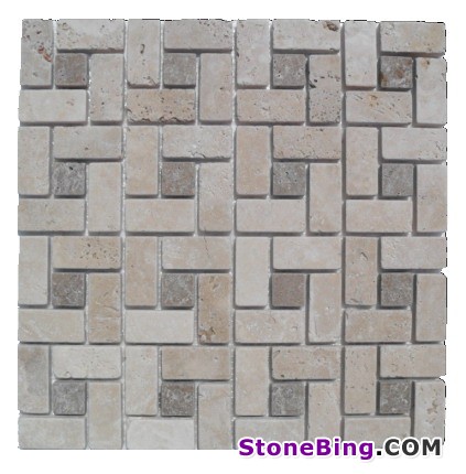 Travertine Mosaic DM-044-04