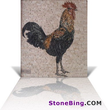 Mosaic Art - Rooster