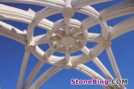 Spectacular natural stone vault