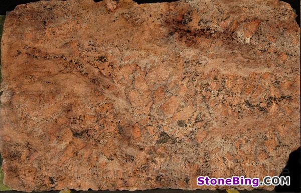 Juparana Bordeaux Granite Slab
