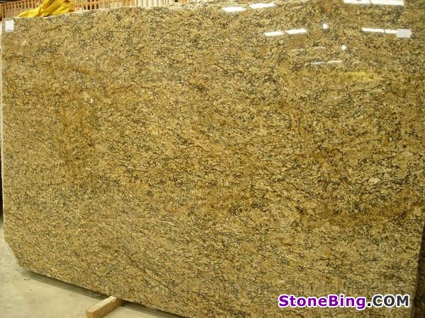 Santa Cecilia Gold Granite Slab