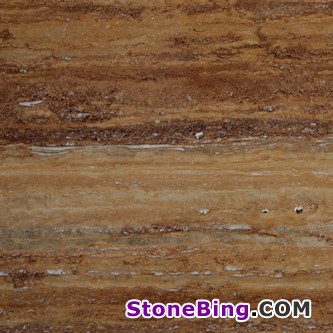 Dark Yellow Travertine Tile